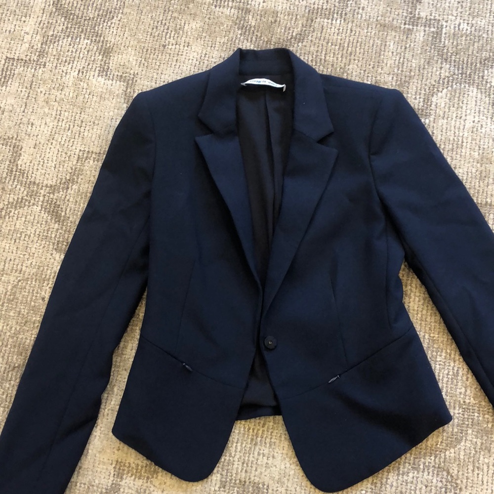 Elizabeth and James Navy Blazer Sz 2/4